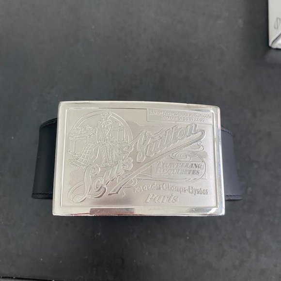 LOUIS VUITTON - Traveling Requisites Leather Waist Belt - Picture 5 of 5